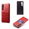 Xiaomi Mi Note 10 Lite Skal Två Kortfack Röd