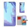 Xiaomi Redmi Note 10 Pro Fodral Akvarellmönster Blå