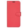 Xiaomi Redmi Note 12 Pro 5G Fodral Litchi Röd