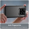 Xiaomi Redmi Note 14 Pro+ 5G Skal Borstad Kolfibertextur Svart