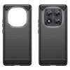 Xiaomi Redmi Note 14 Pro 5G Skal Borstad Kolfibertextur Svart