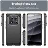 Xiaomi Redmi Note 14 Pro 5G Skal Borstad Kolfibertextur Svart