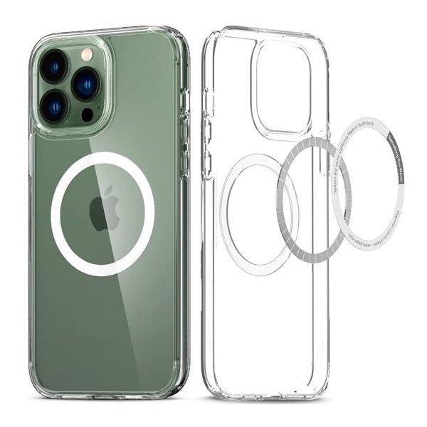 iPhone 11 Pro Max Skal TPU MagSafe Stöttåligt Transparent