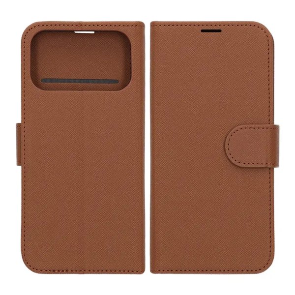 iPhone 17 Pro Fodral med Kortfack Stativfunktion Brun