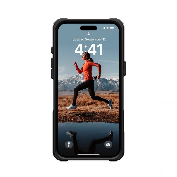 iPhone 16 Plus Skal Plasma XTE MagSafe Svart Orange