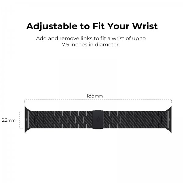 Apple Watch Armband Carbon Fiber Watch Band Modern