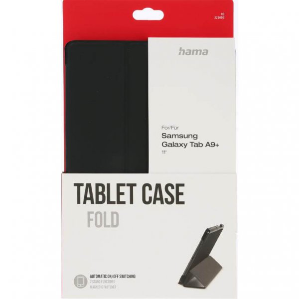 Samsung Galaxy Tab A9 Plus Fodral Tablet Case Fold Svart