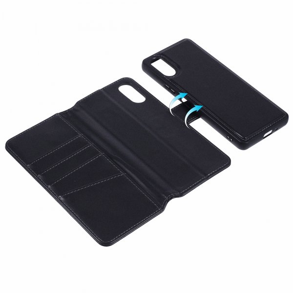Sony Xperia 10 VI Fodral MagLeather Raven Black