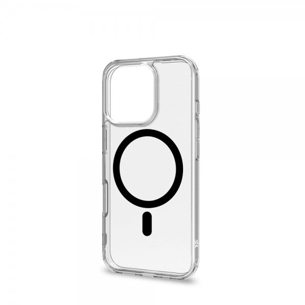 iPhone 16 Pro Max Skal GELSKINMAG Transparent Svart