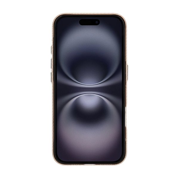 iPhone 16 Skal Kolfibermönster MagSafe Guld