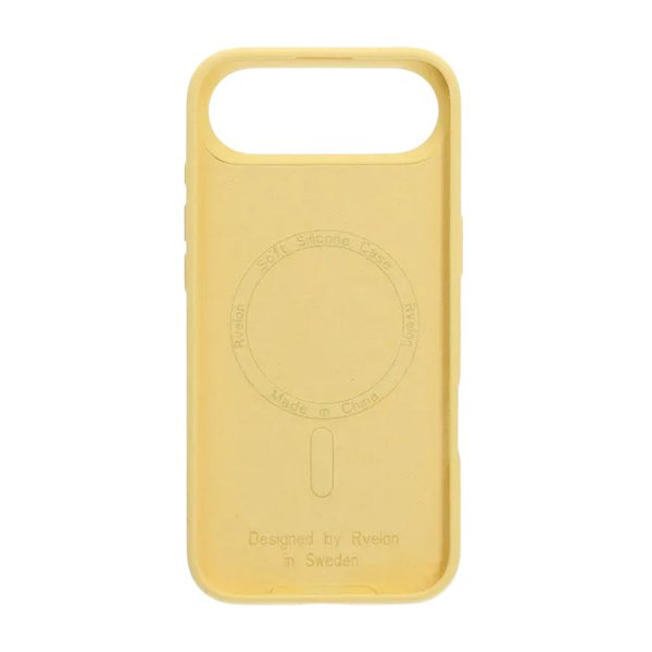 iPhone Air Skal Silikon MagSafe Gul