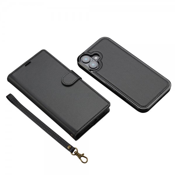 iPhone 17 Fodral med avtagbart MagSafe-skal Raven Black