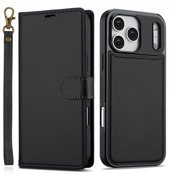 iPhone 17 Pro Max Fodral med avtagbart MagSafe-skal Raven Black
