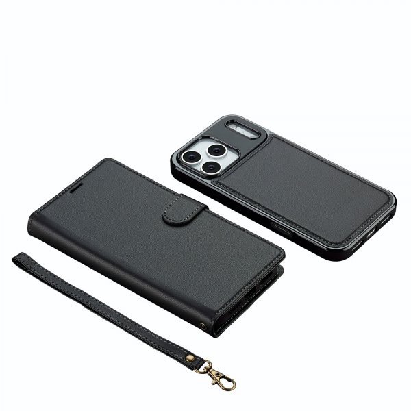 iPhone 17 Pro Fodral med avtagbart MagSafe-skal Raven Black