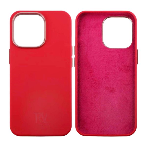 iPhone 13 Pro Skal Silikon Röd