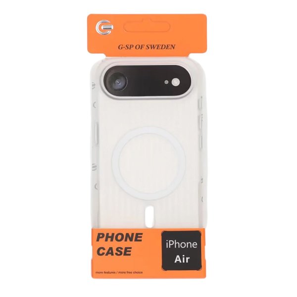 iPhone Air Skal Korrugerad MagSafe Vit