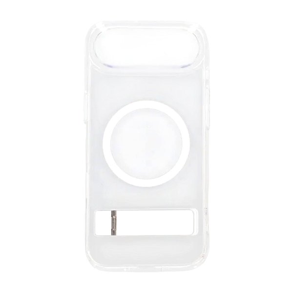 iPhone Air Skal med Stativ Transparent