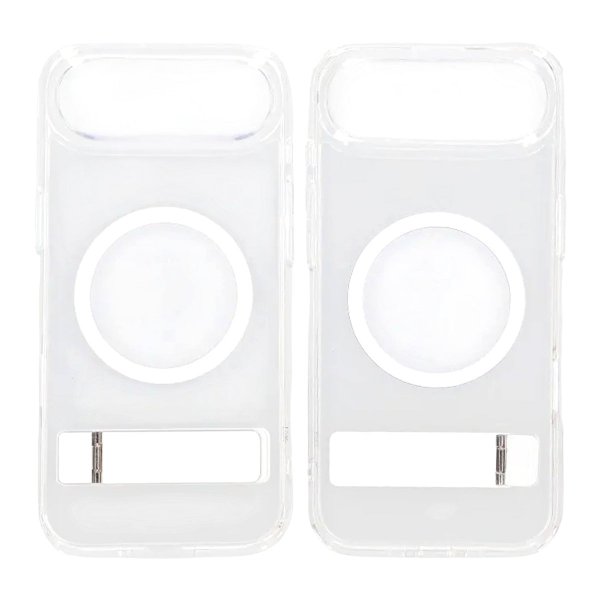 iPhone Air Skal med Stativ Transparent