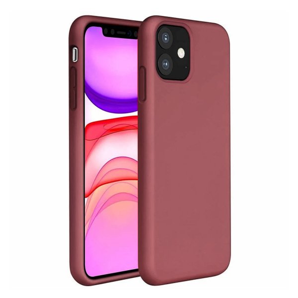 iPhone 11 Skal Silikon Röd
