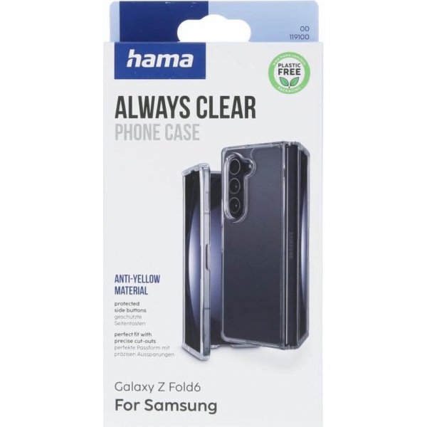 Samsung Galaxy Z Fold 6 Skal Always Clear Transparent