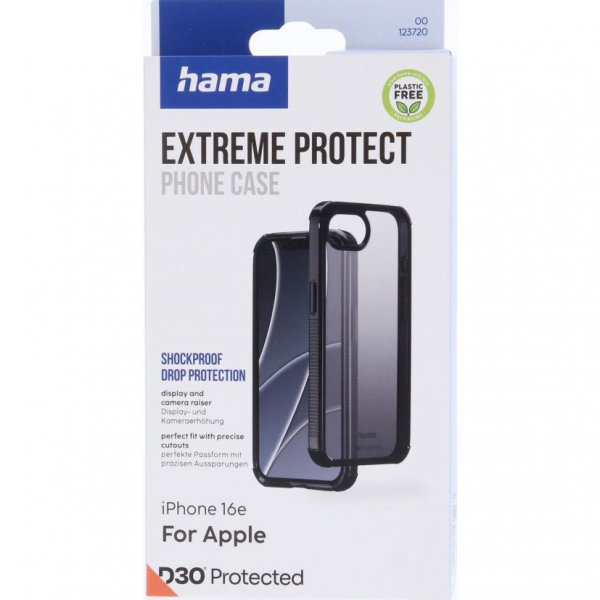 iPhone 16e/17e Skal Extreme Protect Svart