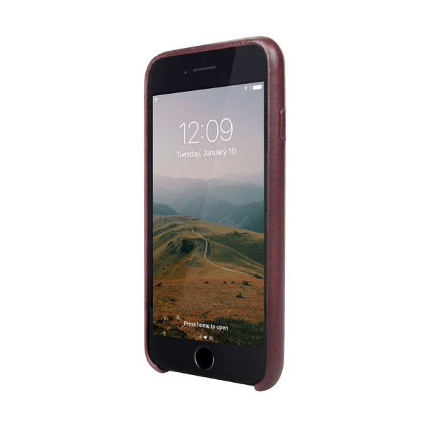 Relaxed Leather iPhone 7 Plus/iPhone 8 Plus Skal Äkta Läder Svart