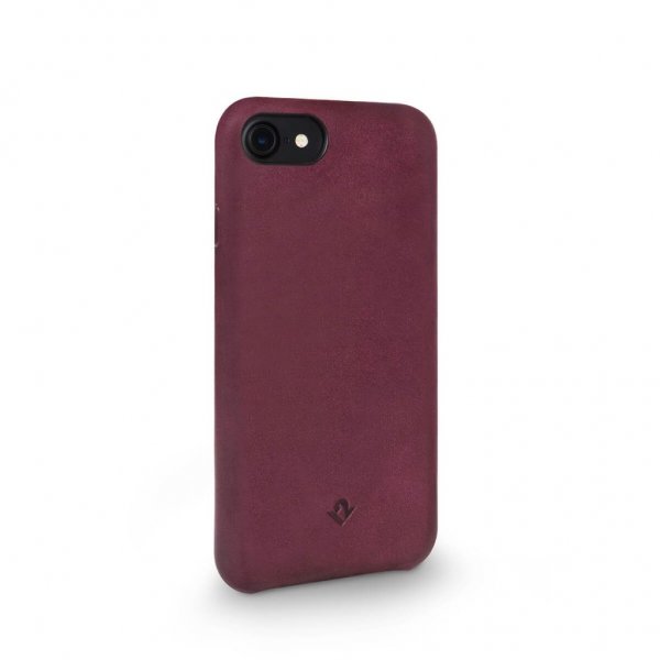 iPhone 7 Plus/iPhone 8 Plus Skal Relaxed Leather Marsala