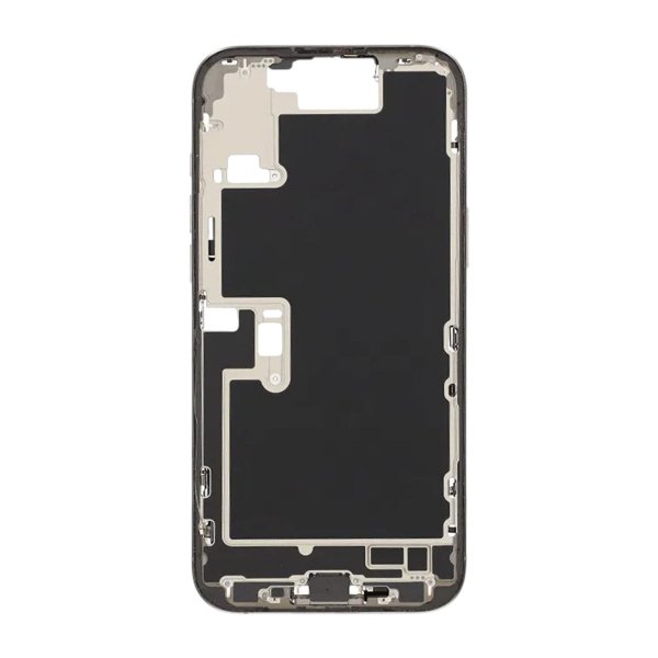 Mittenram med smådelar för iPhone 16 Pro Max - Naturlig Titan OEM