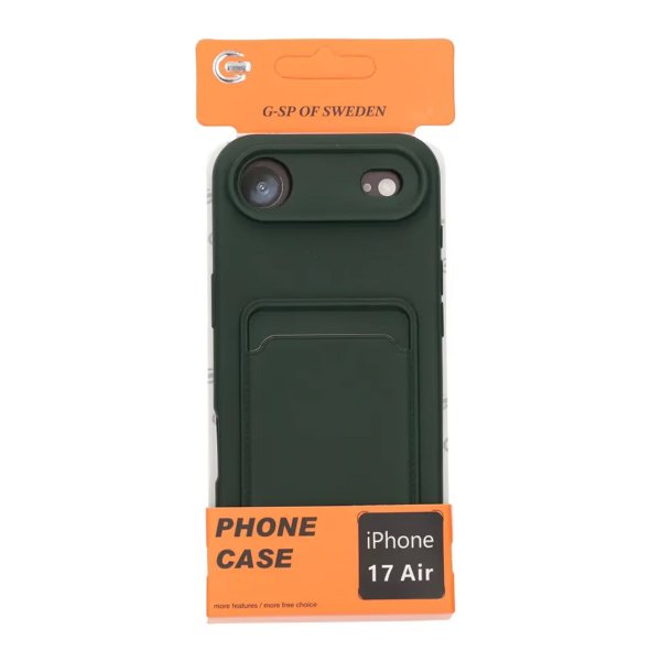 iPhone Air Skal Korthållare Grön