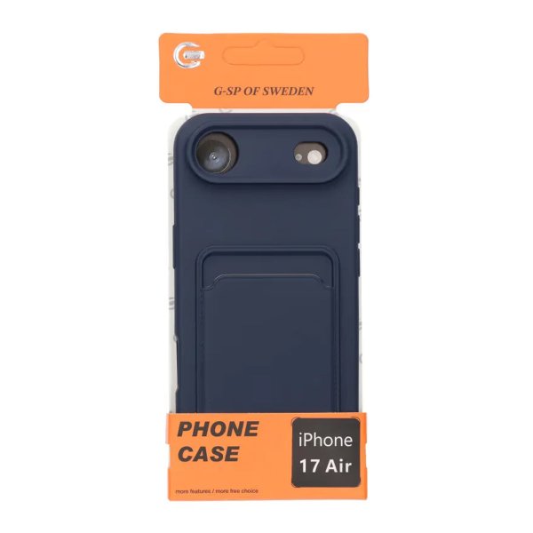 iPhone Air Skal Korthållare Blå