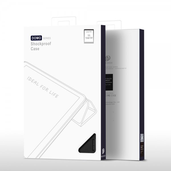 Samsung Galaxy Tab S9 FE/S10 FE/S10 Lite Fodral DOMO Series Svart
