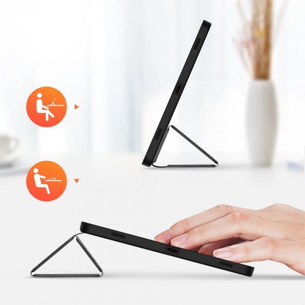 Samsung Galaxy Tab S9 FE/S10 FE/S10 Lite Fodral DOMO Series Svart
