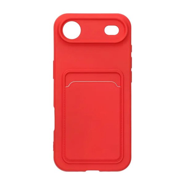 iPhone Air Skal Korthållare Röd