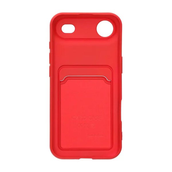 iPhone Air Skal Korthållare Röd