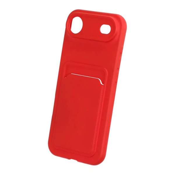 iPhone Air Skal Korthållare Röd