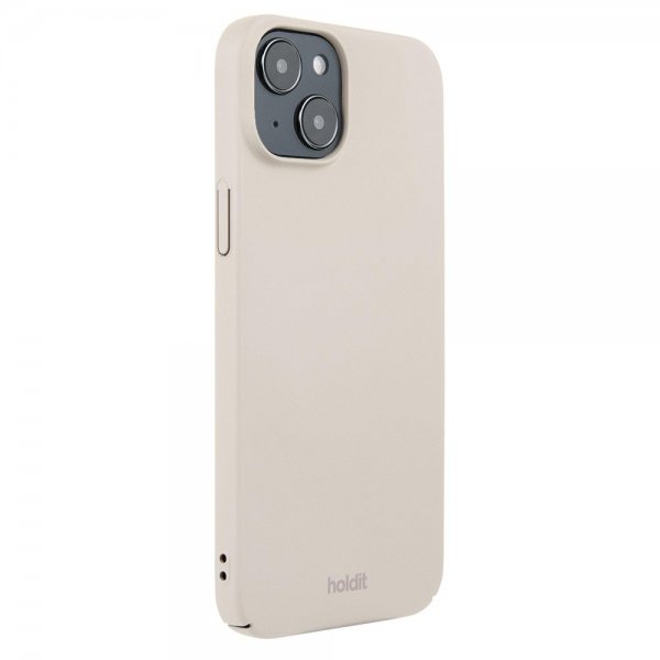 iPhone 15 Plus Skal Slim Case Light Beige