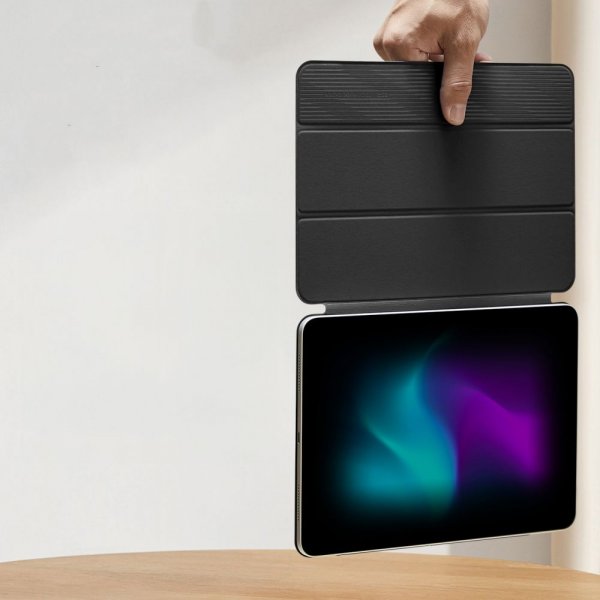 iPad Air 13 (M2/M3)/iPad Pro 12.9 (gen 4/5/6) Fodral Rebound Magnetic Svart