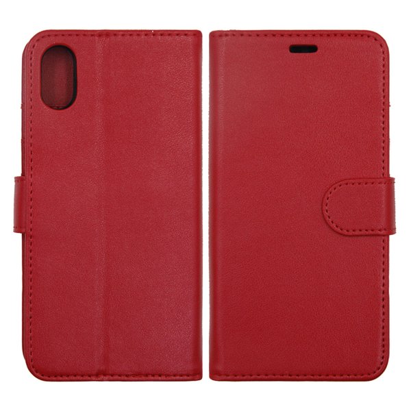 iPhone X/iPhone Xs Fodral med Löstagbart Skal Röd