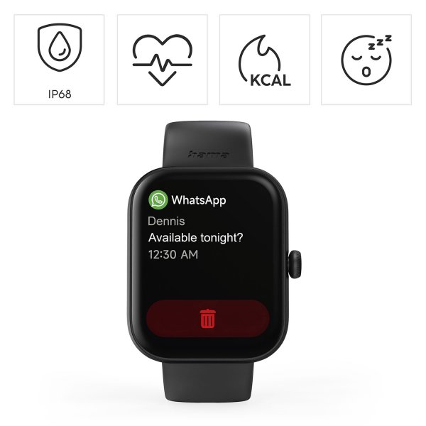 Smartwatch 5000 Svart