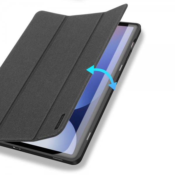 Samsung Galaxy Tab S9 Plus/S9 FE Plus/S10 Plus Fodral DOMO Series Svart
