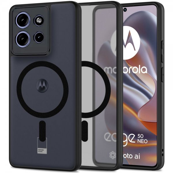 Motorola Edge 50 Neo Skal MagMat MagSafe Svart