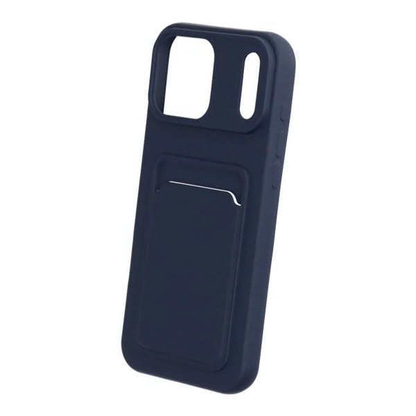 iPhone 17 Pro Max Skal Korthållare Blå