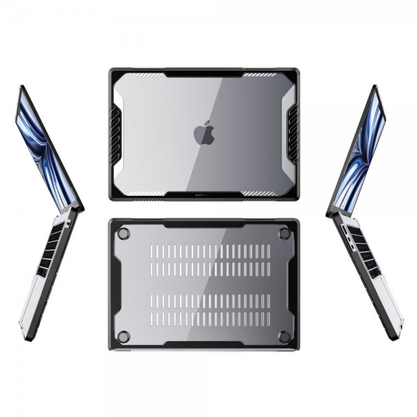 Macbook Air 15 M2 (A2941)/M3 (A3114) Skal Unicorn Beetle Svart