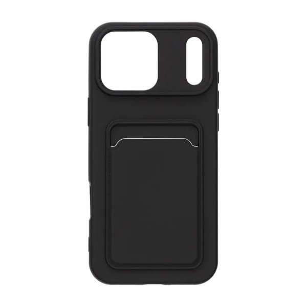 iPhone 17 Pro Max Skal Korthållare Svart