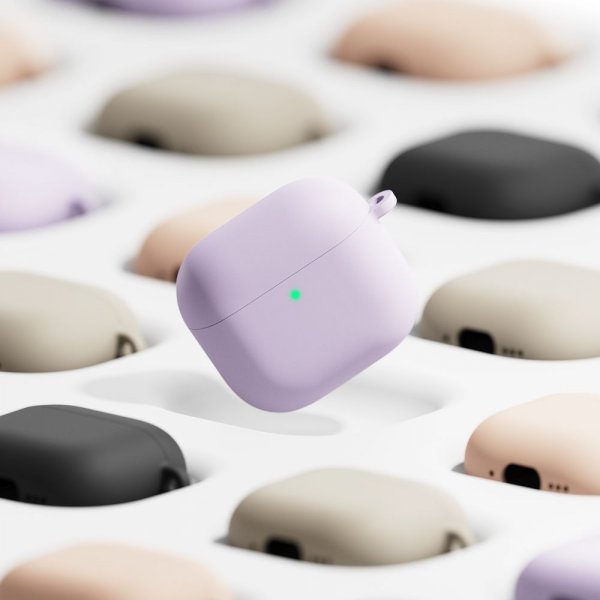 AirPods 4 Skal Silicone Lila