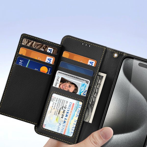 iPhone 15 Pro Max Fodral 2-i-1 Lawa Series MagSafe Svart