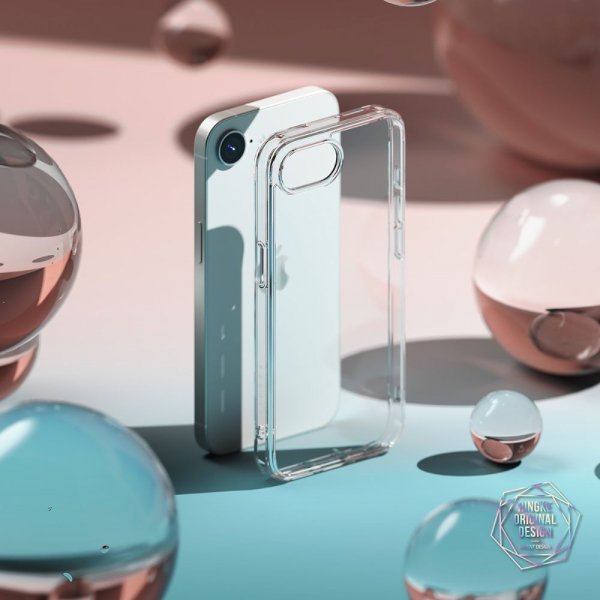iPhone 16e/iPhone 17e Skal Fusion Transparent