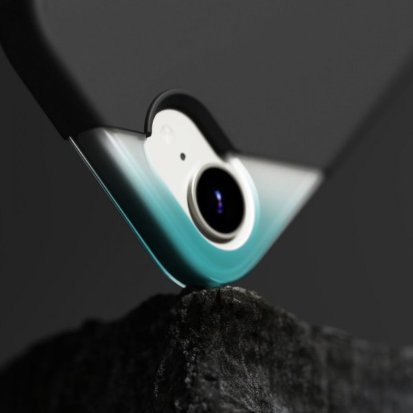 iPhone 16e/iPhone 17e Skal Silicone Magnetic Svart