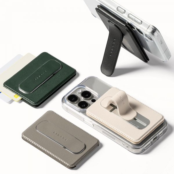 MagSafe Korthållare Slide Grip Wallet Magnetic Svart