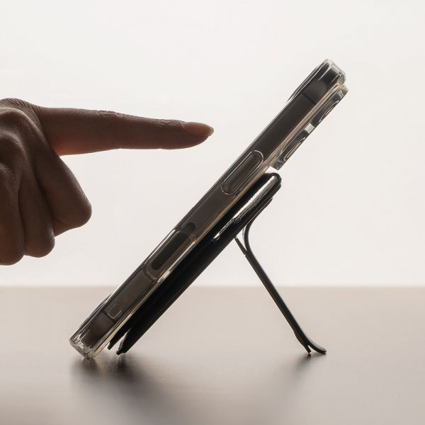 MagSafe Korthållare Slide Grip Wallet Magnetic Svart